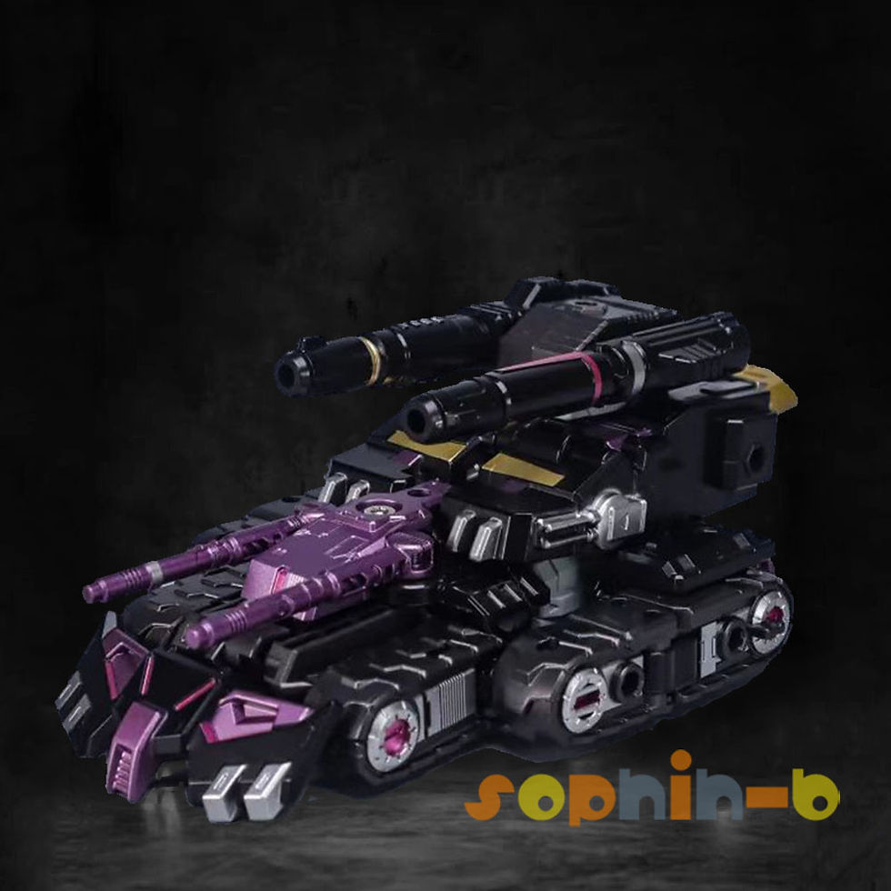 Thumbnail: Oversized Transformed Tarn Decepticon Justice Division DJD Devastator Figure KO