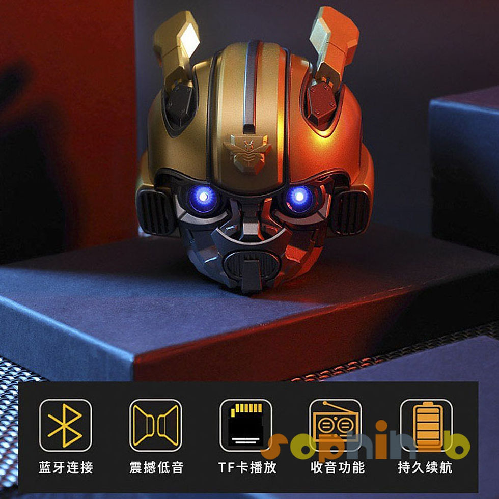 Thumbnail: Prime Bumblebee USB Wireless Bluetooth 5.0 Bass Speaker HIFI Stereo Speaker
