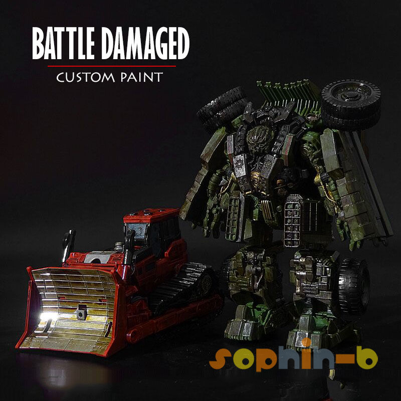 Thumbnail: Custom Paint Oversized Battle Damaged Movie Devastator Constructicons Figure
