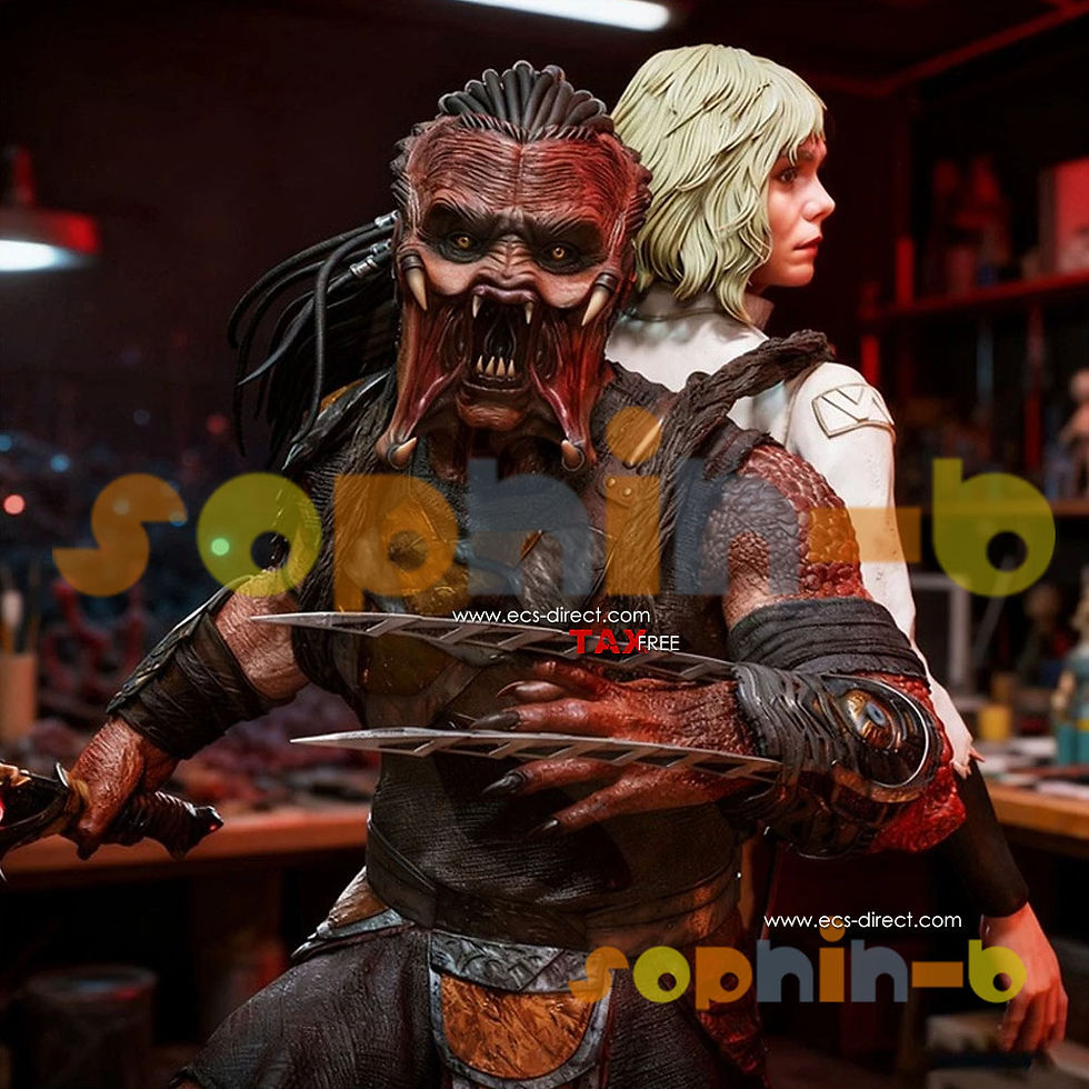Thumbnail: Predator Badlands Resin 1:6 Model Kit Unpainted 3d Print GK Statue Figure
