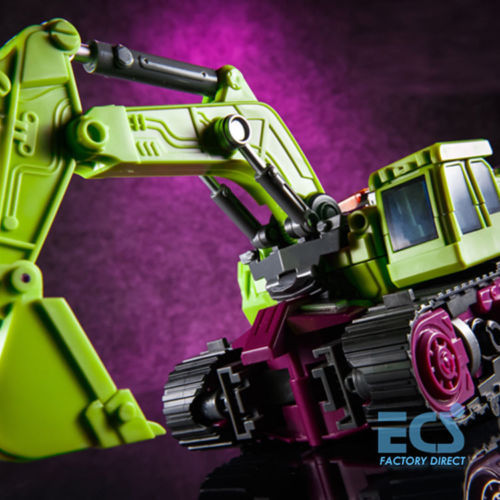 Thumbnail: Transformed Jinbao Devastator Bonecrusher - Long Haul and Hook Complete ABC Set