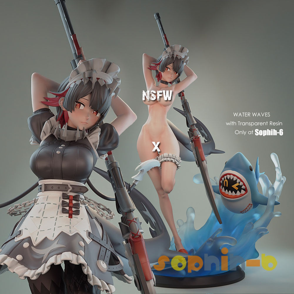 Ellen Joe NSFW Resin 1:4 Model Kit Unpainted 3d Print Garage Kit Statue Figure