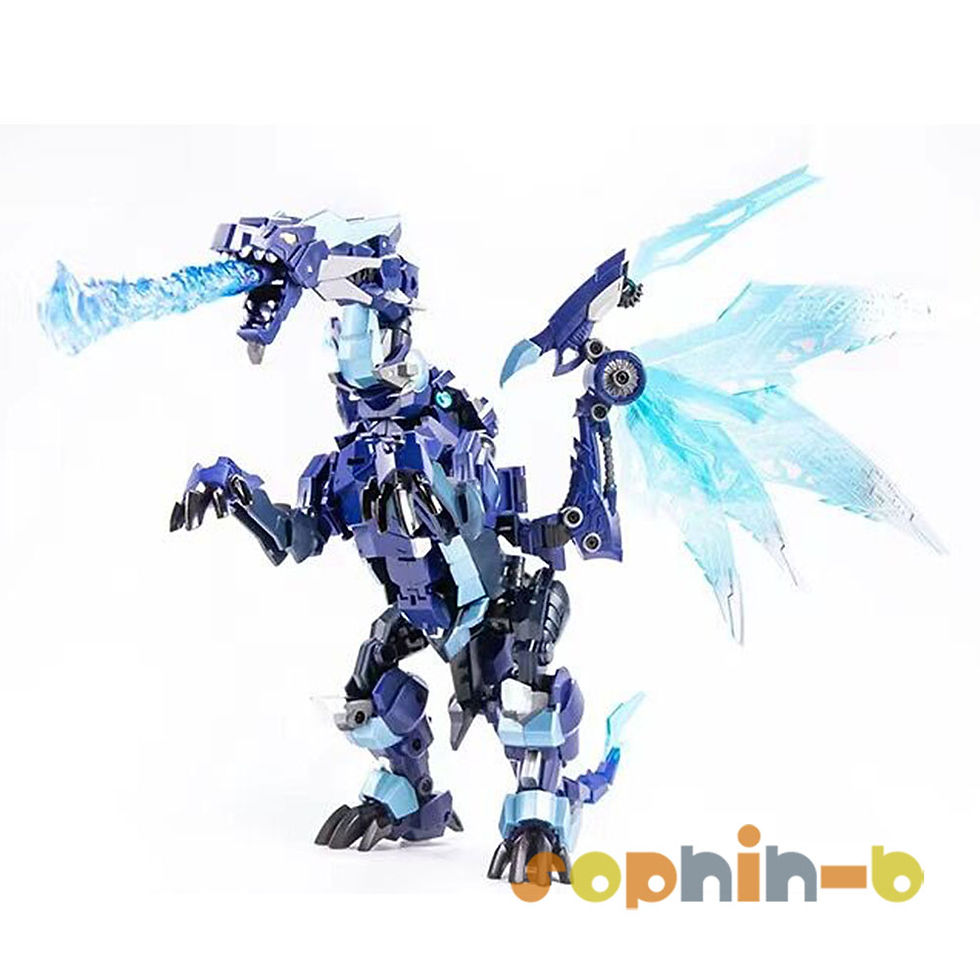 Thumbnail: Transformed Beast War Dragon Megatron Robot Freeze Devil Figure