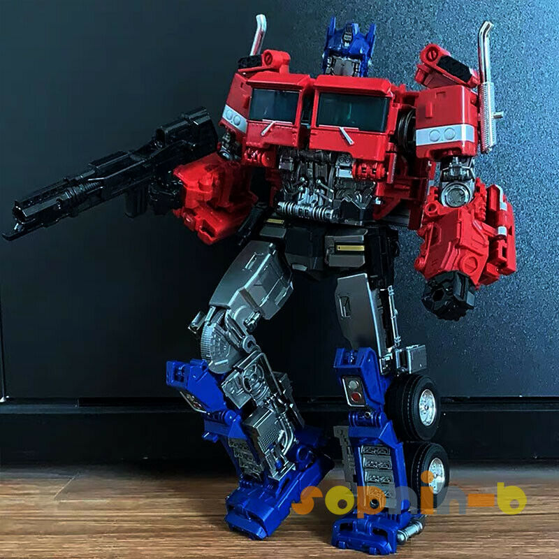 Thumbnail: 32CM Transformed Optimus Prime SS38 SS30 M01 Bumblebee Movie Metal Parts Figure