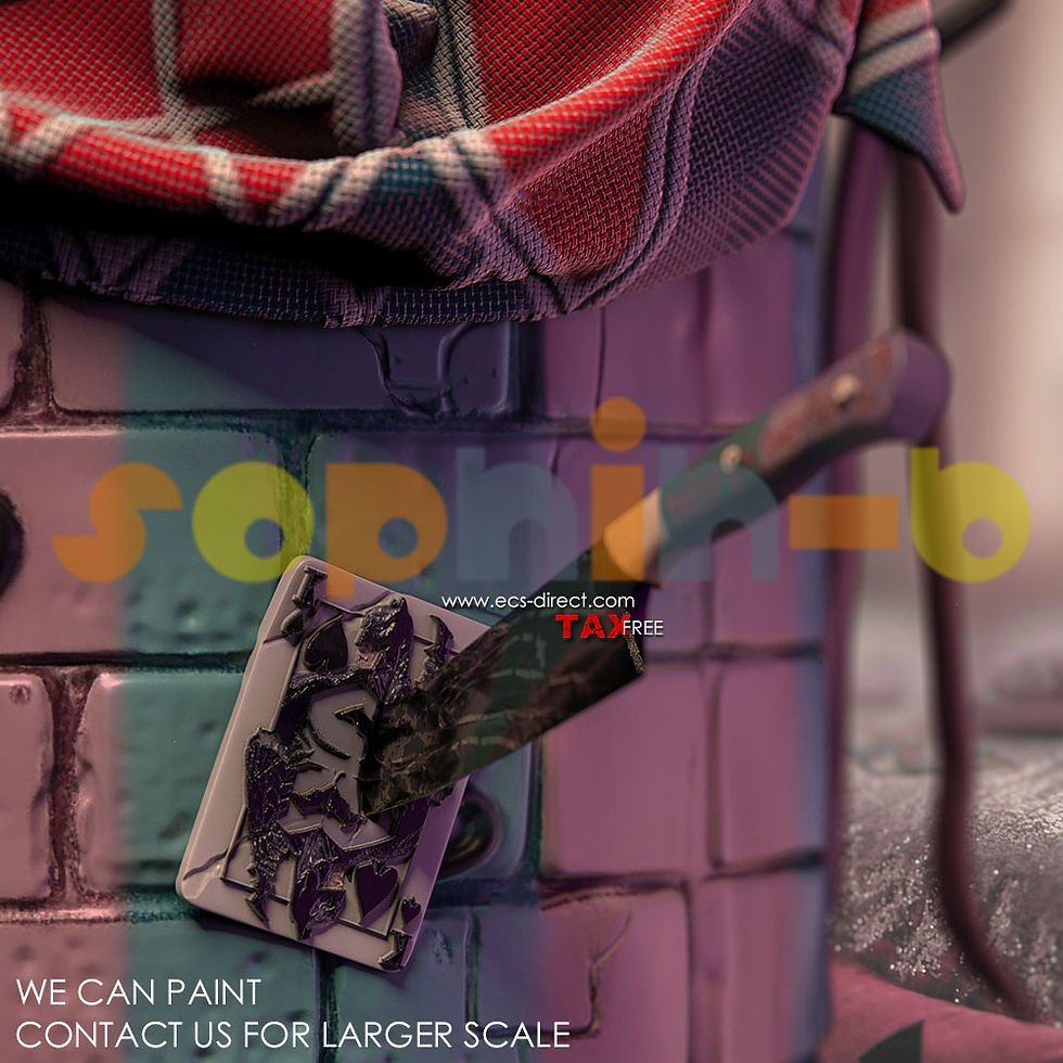 Thumbnail: Harley Quinn NSFW 1:3 Model Kit Unpainted 3d Print GK Statue Figure