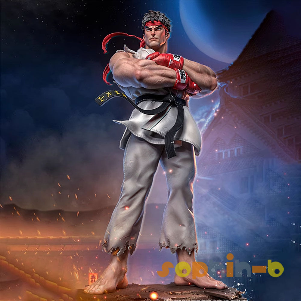 Ryu Street Fighter 1:4 Resin Model Kit Unpainted 3d Printed GK Statue Figure