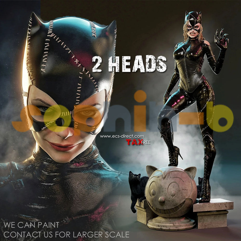 Catwoman Michelle Resin 1:3 Model Kit Unpainted 3d Print GK Statue Figure