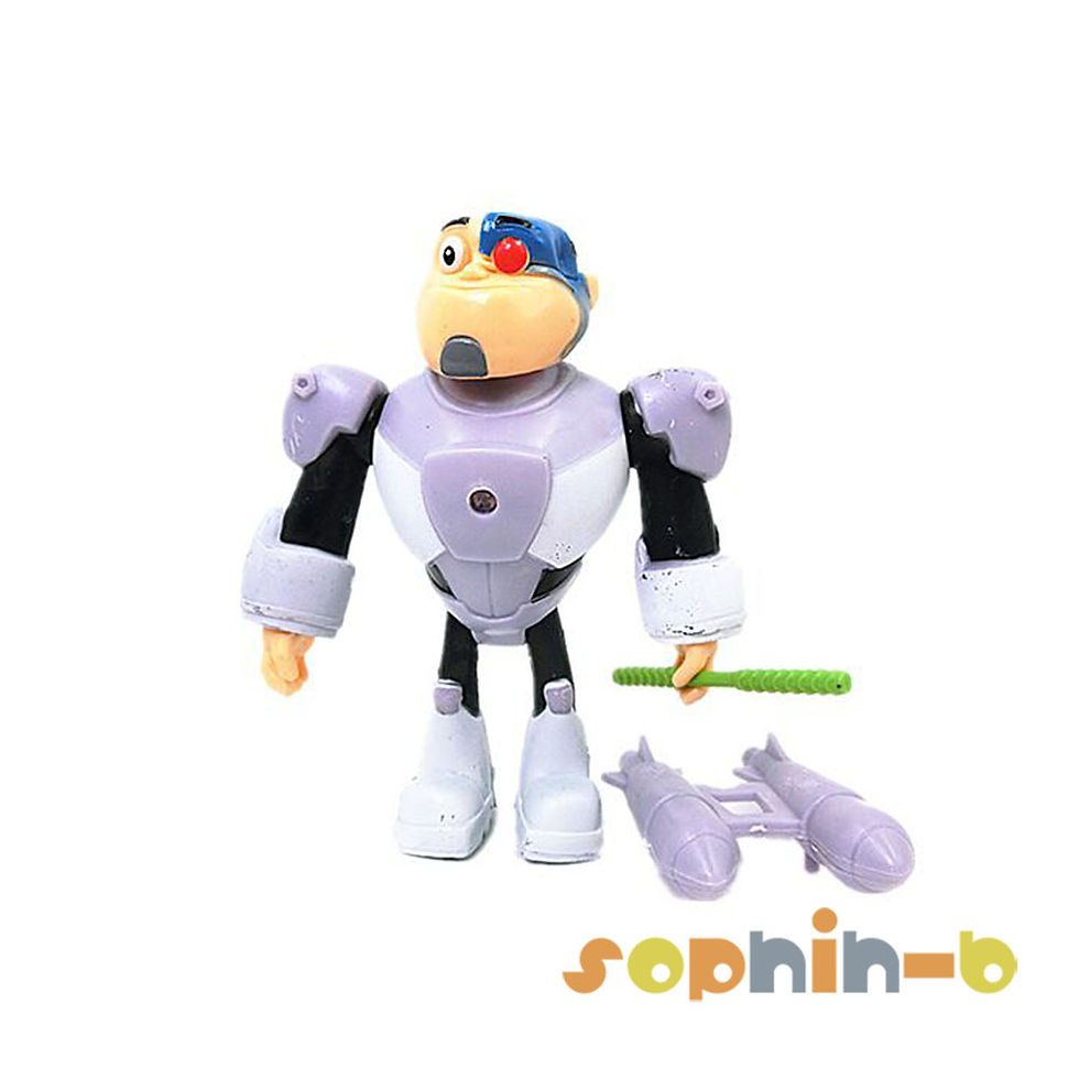 Thumbnail: 7Pcs Teen Titans Go Robin Cybrg Beast Boy Raven Starfire 5" Action Figure Batman