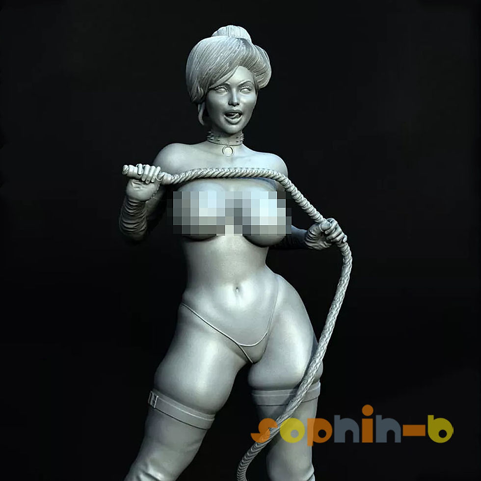 Thumbnail: Mary Jane NSFW Spiderman Resin 1:4 Model Kit Unpainted 3d Print GK Statue Figure
