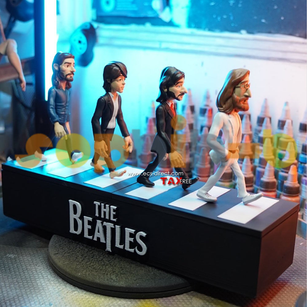 The Beaties Crossing Abbey Road 1:12 Model Kit Unpainted 3d Print Statue Figures