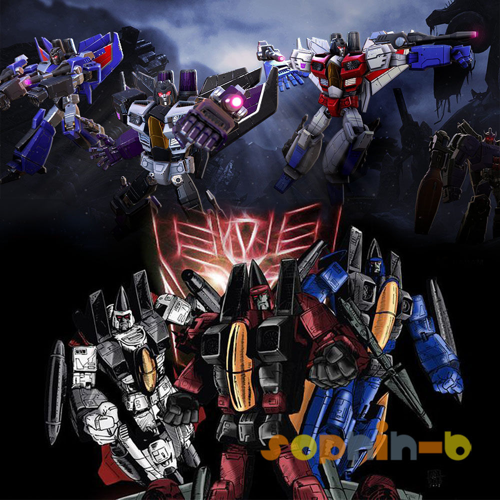 G1 Seekers Thrust Dirge Ramjet Starscream Thundercracker Skywarp Action Figure