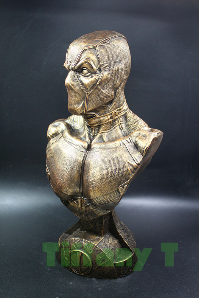 Thumbnail: Deadpool Bust Resin Action Movie Statue Figure 33cm