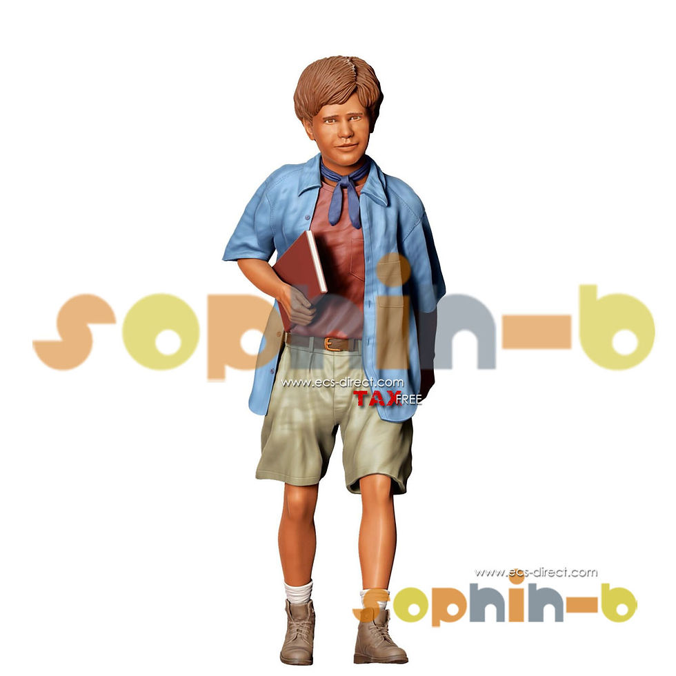 Thumbnail: Jurassic Park Figures Set 5 Resin Model Kit Unpainted 3d Print GK Statue Figure