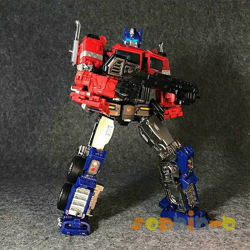 Thumbnail: 32CM Transformed Optimus Prime SS38 SS30 M01 Bumblebee Movie Metal Parts Figure