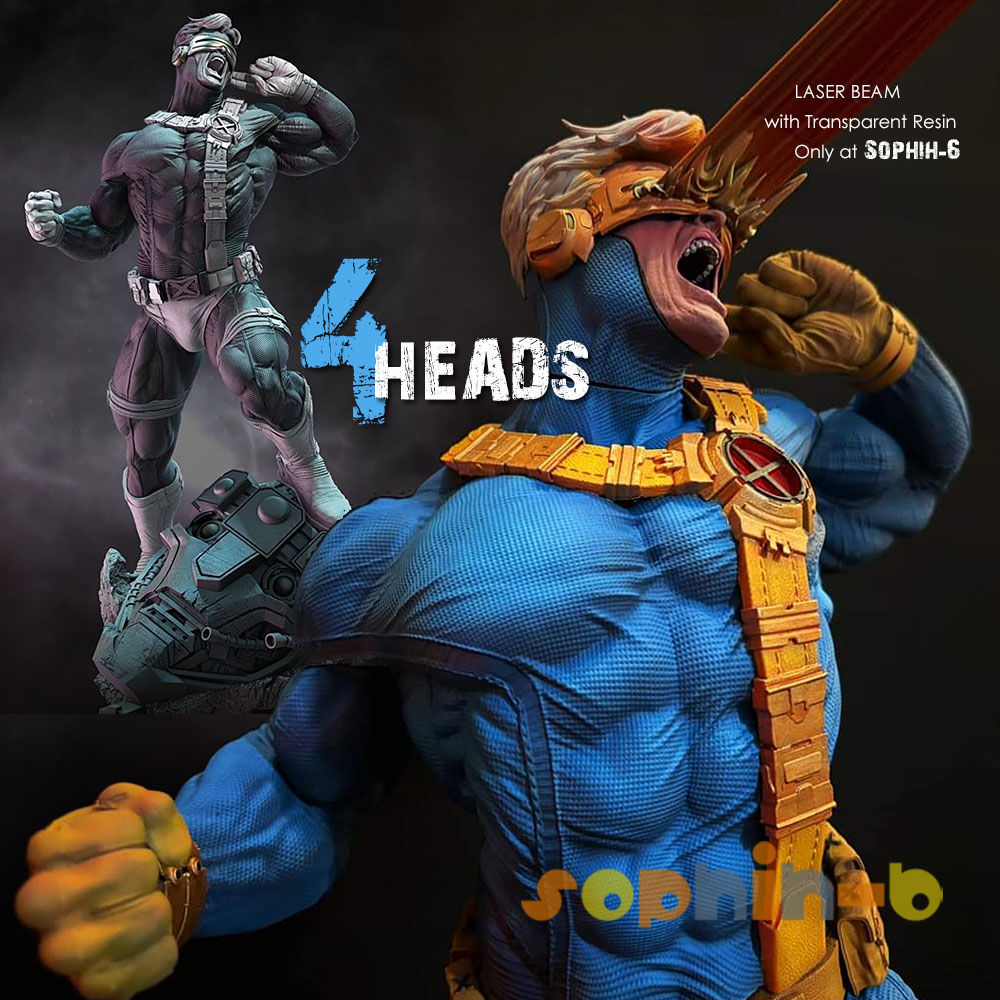 Package Deal 3 Prints - Resin 1:8 Model Kit Unpainted 3d Print GK Statue Figure