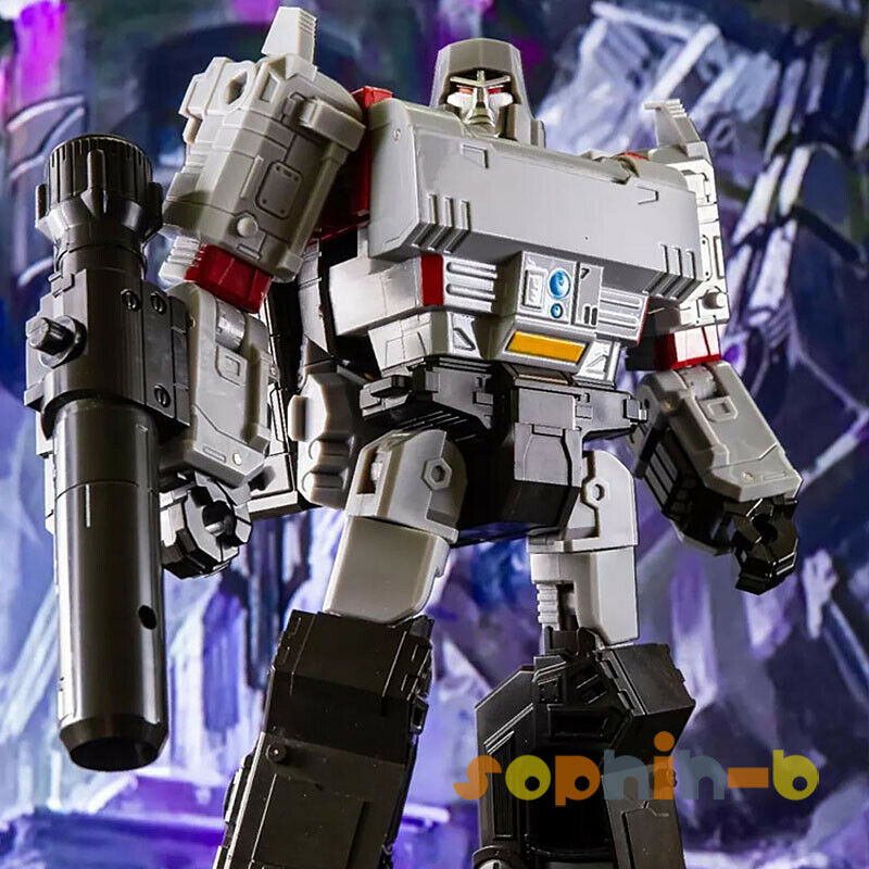 Thumbnail: Transformed Movie Cybertron Optimus Prime Megatron w/ Metal Parts Figure KO