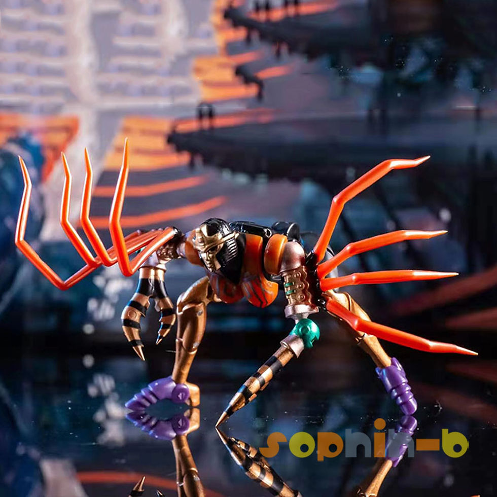 Thumbnail: Blackwidow Rat Trap Beast Wars TE MM01 Transformed Robots Action Figures