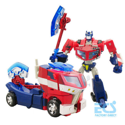 Thumbnail: Animated Optimus Prime Action Figure