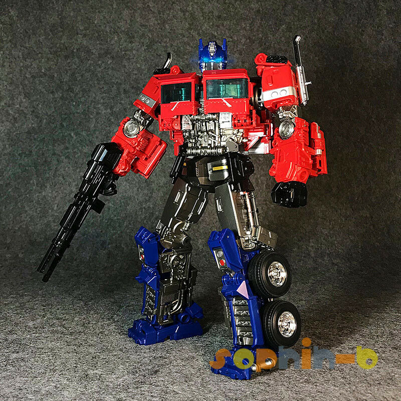 Thumbnail: 32CM Transformed Optimus Prime SS38 SS30 M01 Bumblebee Movie Metal Parts Figure