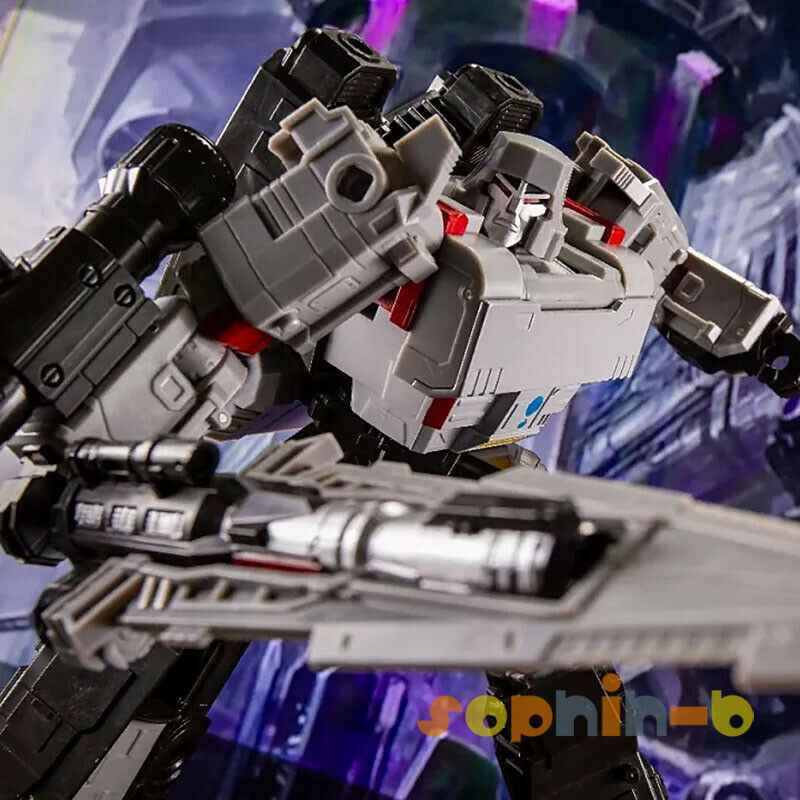 Thumbnail: Transformed Movie Cybertron Optimus Prime Megatron w/ Metal Parts Figure KO