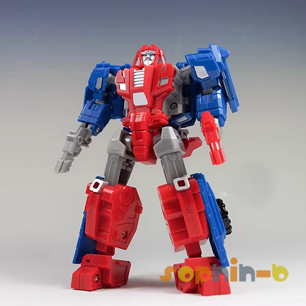 Classic Transformed Grump Devastator Robot Figure