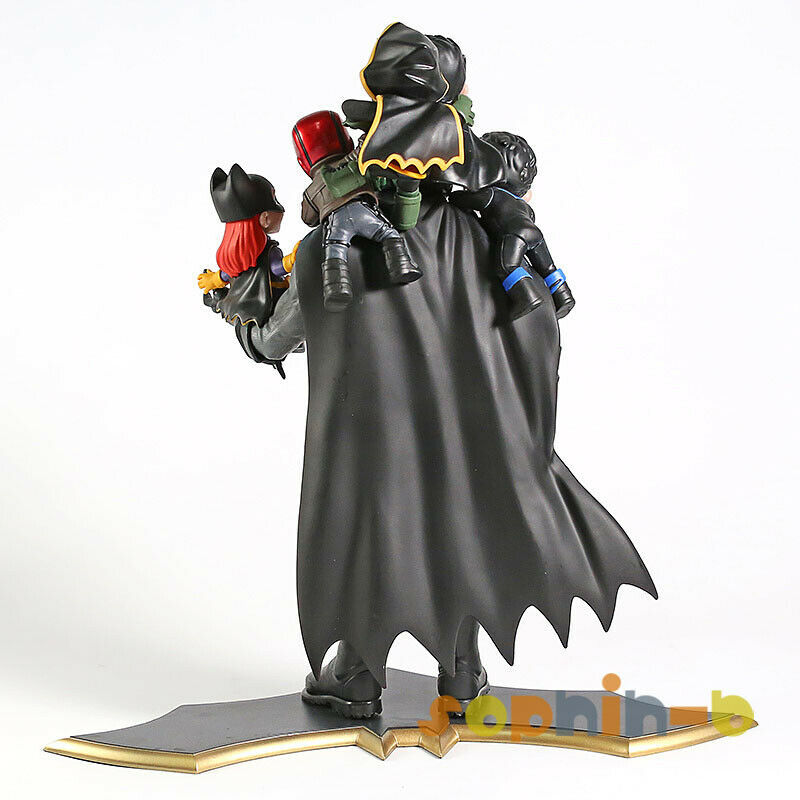 Thumbnail: Q-Master Diorama Batman Family Robin Nightwing Red Hood Batgirl PVC Statue