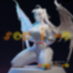 Thumbnail: Rias Gremory NSFW 1:4 Model Kit Unpainted 3d Print Garage Kit Statue Figure
