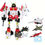 Thumbnail: Transformed Combiners Menasor Raiden Superion Landcross Defensor Collection