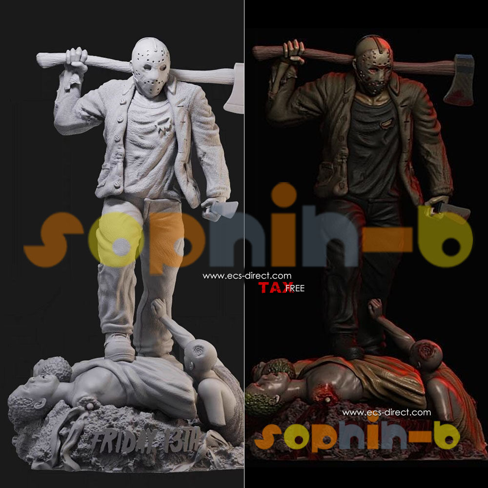 1/24 1/18 1/16 Jason Resin Model Kit Unpainted 3d Print Garage Kit Statue Figure