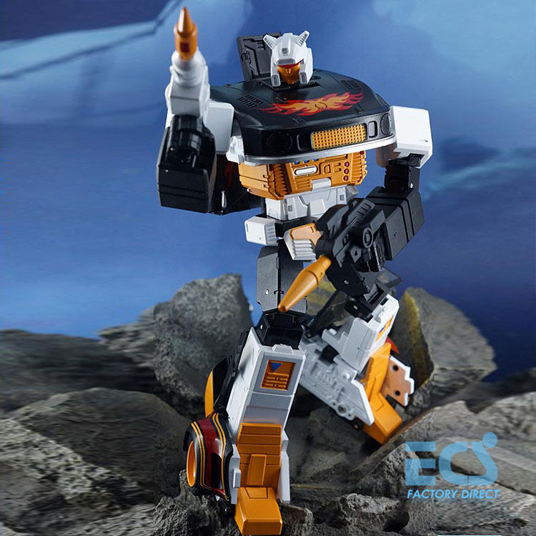 Thumbnail: Transformed Dark Jazz Zeta Toys EX-3B Collection Figure