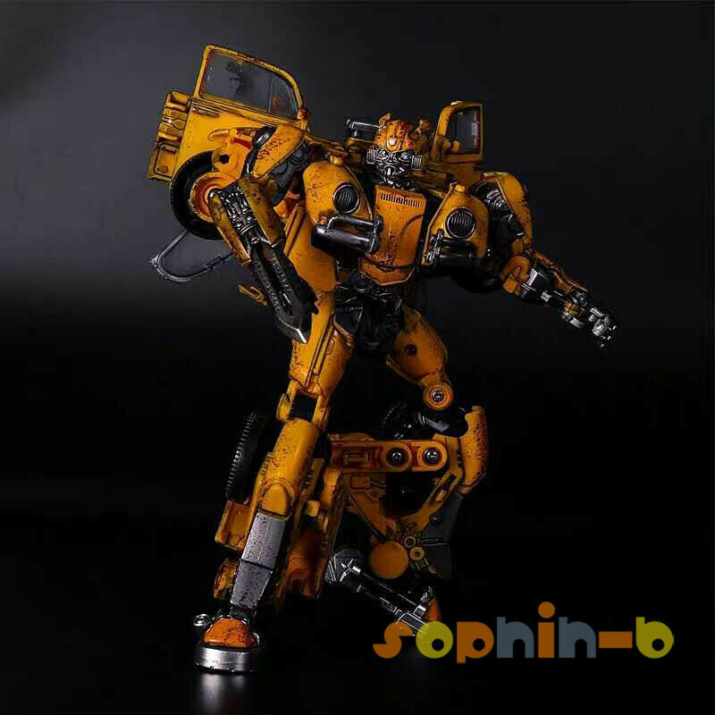 Thumbnail: Custom Paint Transformed Black Mamba SS18 LS07 MPM07 Bumblebee Movie Figure
