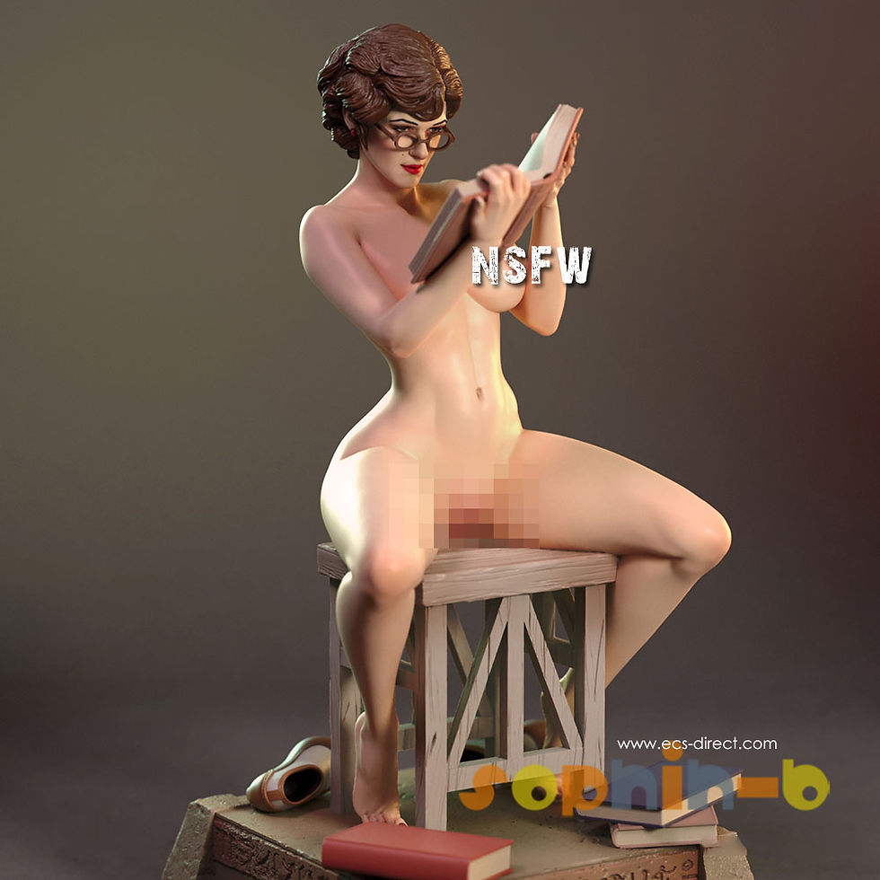 Thumbnail: Evelyn The Mummy NSFW Resin 1:4 Model Kit Unpainted 3d Print GK Statue Figure
