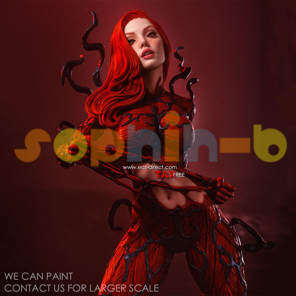 Carnage Mary Jane NSFW Resin 1:4 Model Kit Unpainted 3d Print GK Statue Figure