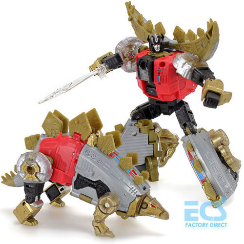 Thumbnail: Transformed Dinobot Dinoking Grimlock Slag Sludge Snarl Swoop