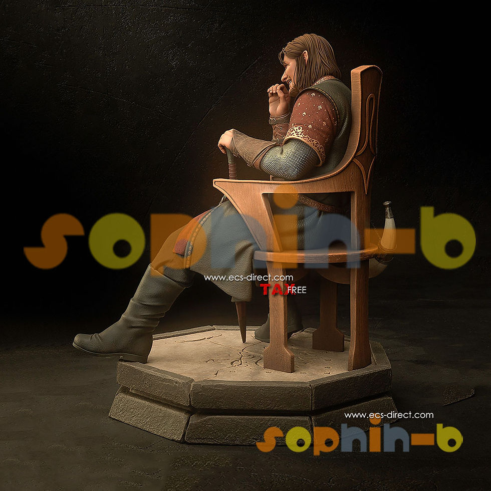 Thumbnail: Boromir 1:4 Resin Model Kit Unpainted 3d Printed GK Statue Figure