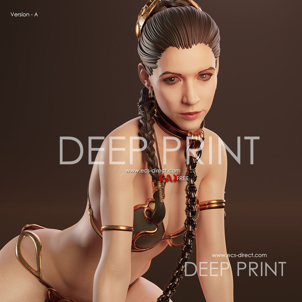 Princess Leia Slave Rey NSFW 1:4 Model Unpainted 3d Print GK Statue Figure