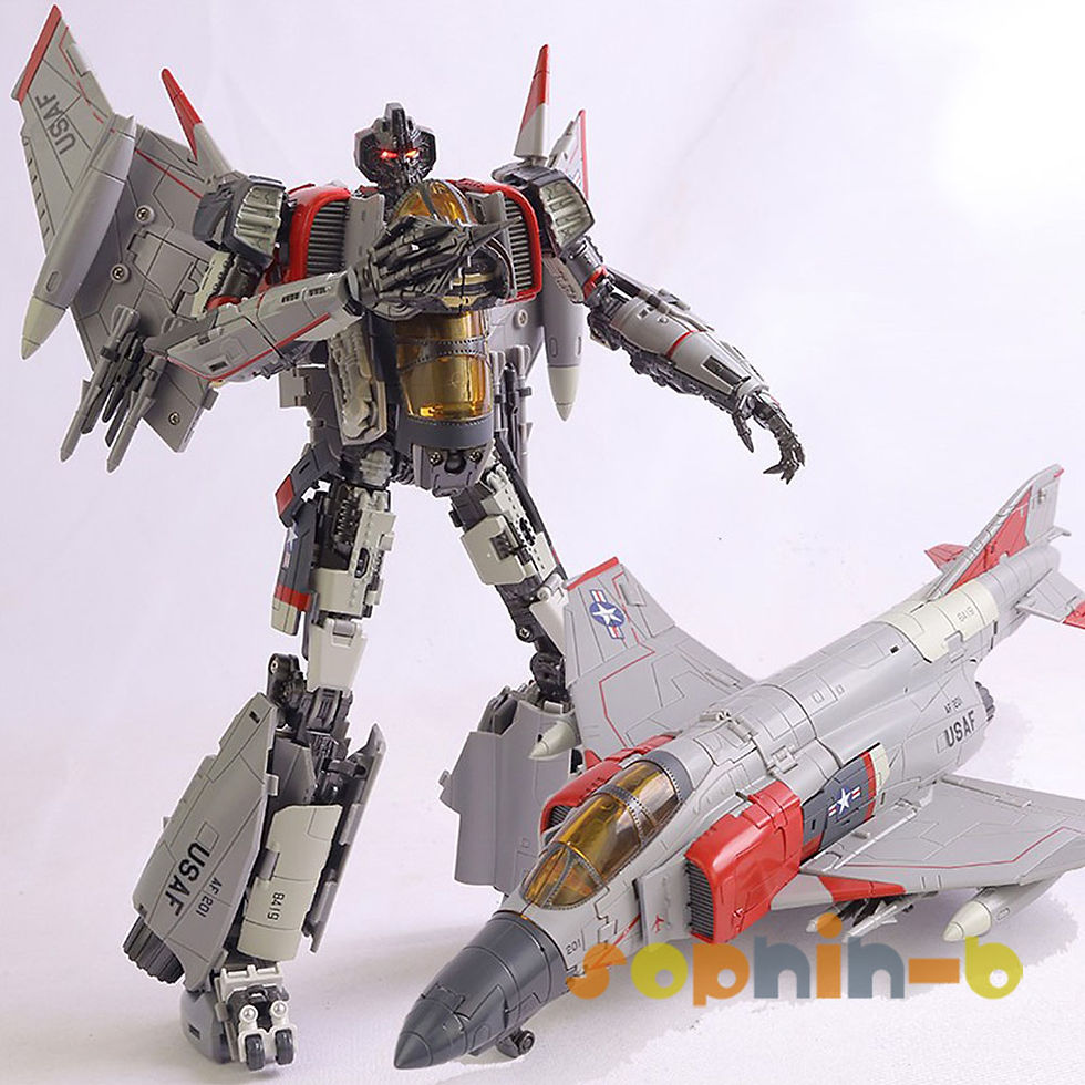 Thumbnail: Transformed SX-01 Thunder Warrior BLITZWING Bee DLX Scale Action Figure