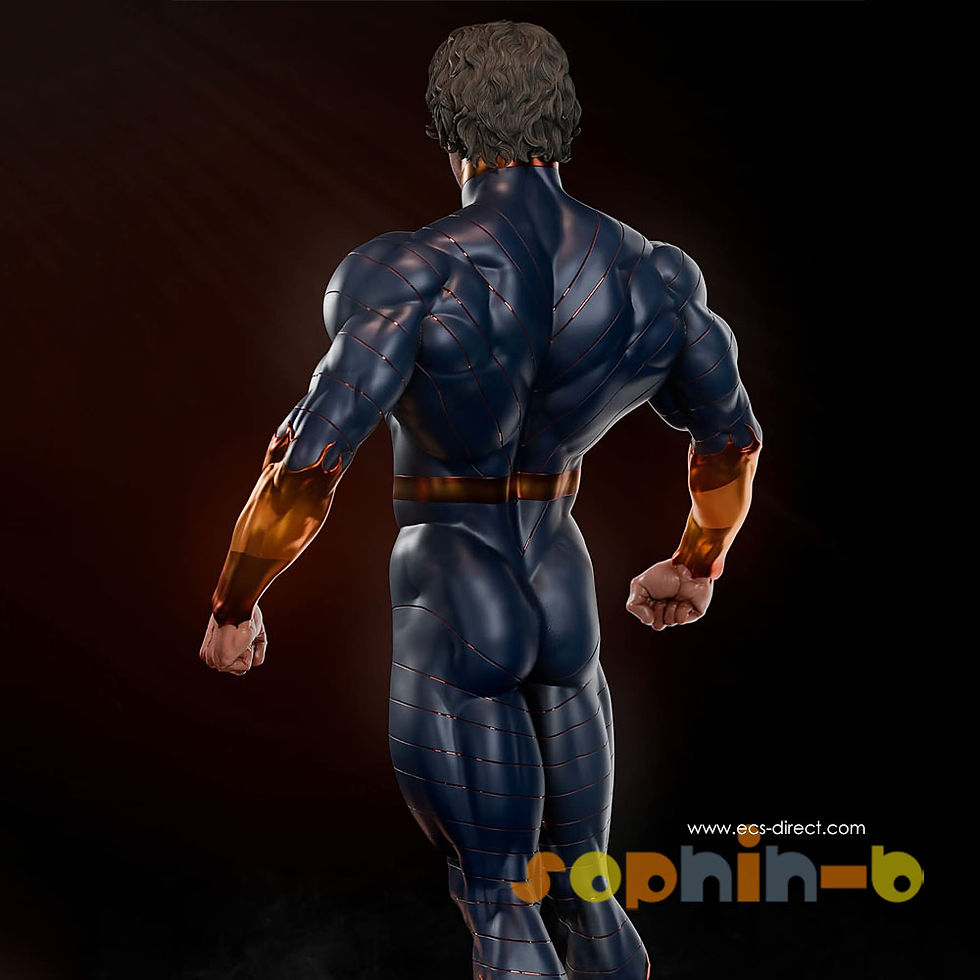 Thumbnail: Man of Steel Superman Resin 1:4 Model Kit Unpainted 3d Print GK Statue Figure