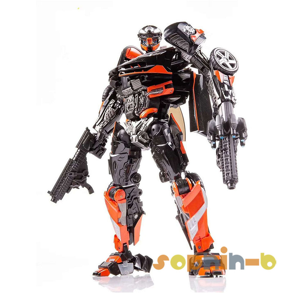Thumbnail: Transformed Movie 5 The Last Knight TH01 Deluxe Sports Car HOT ROD Robot Figure
