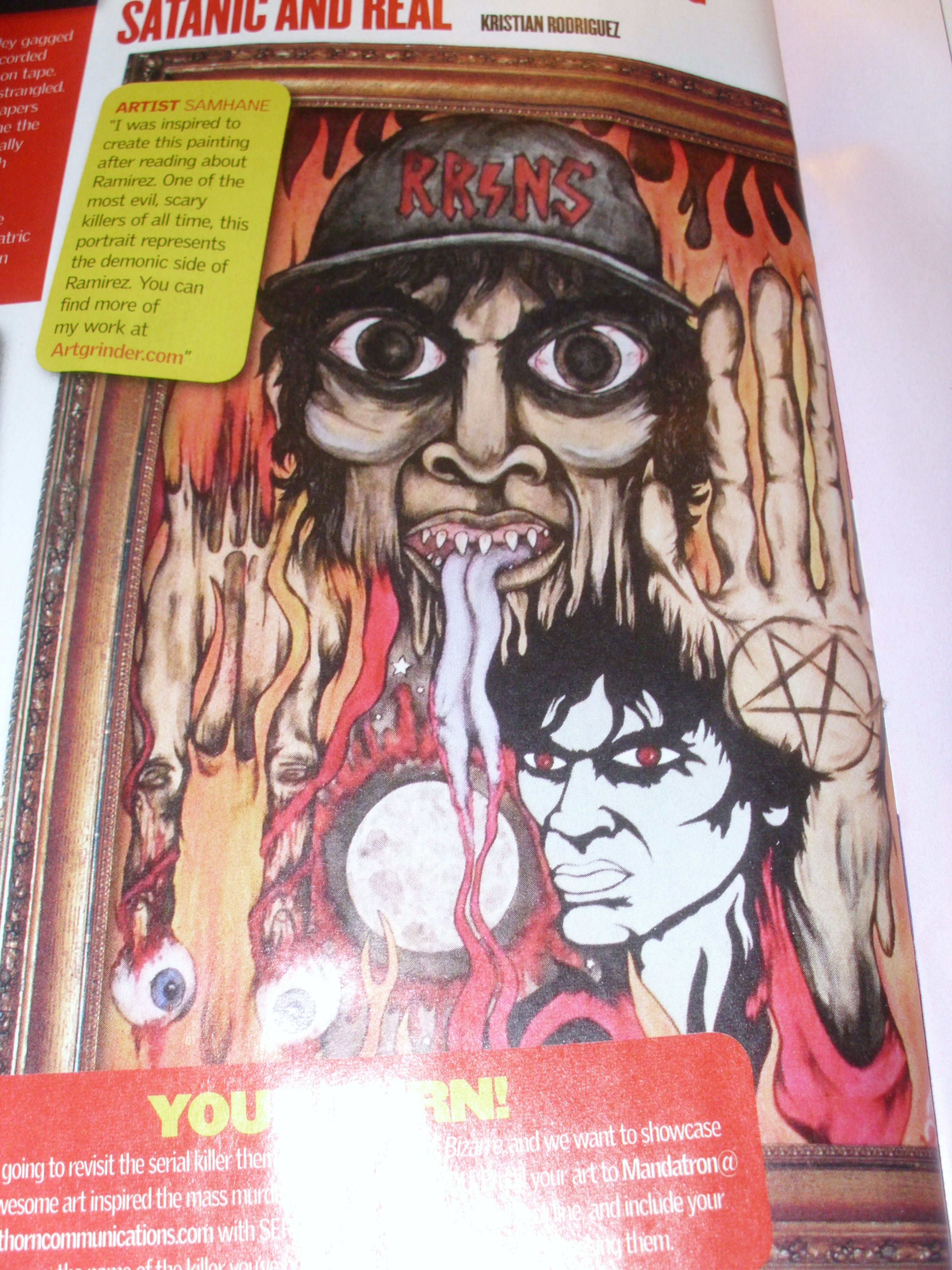 NIGHTSTALKER BIZARRE MAGAZINE