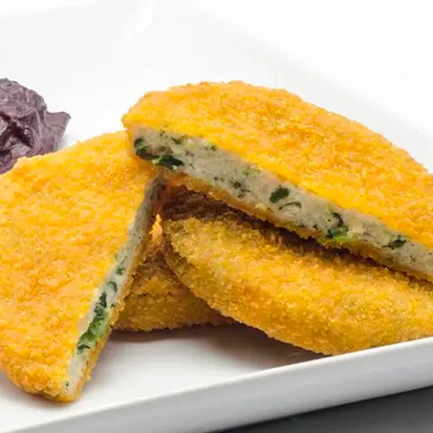 Miniatura: Medallones de merluza con espinaca y queso - Tinos