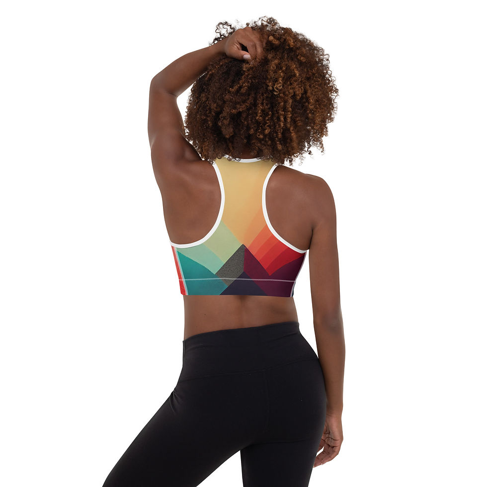 Thumbnail: Padded Sports Bra- Beyond
