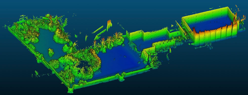 3D環境再構築の事例:環境を再構築する
