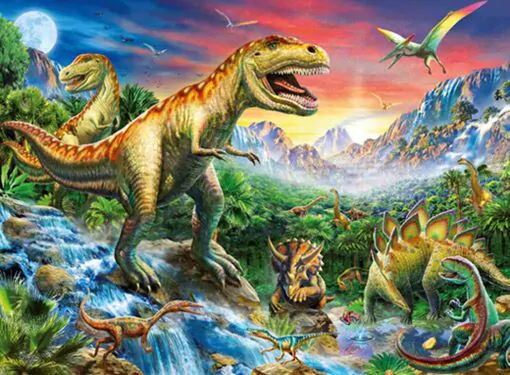 (*) De wereld van de dinosaurussen