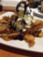 Tempura Fried Banana with Ice Cream