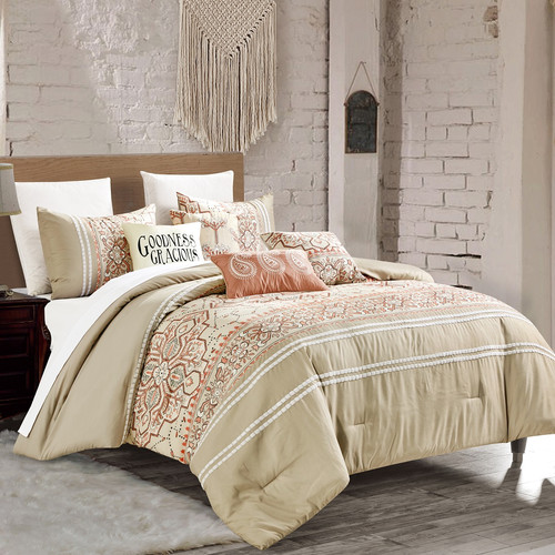 Zuni 7PC COMFORTER SET Timeless Beauty Inc