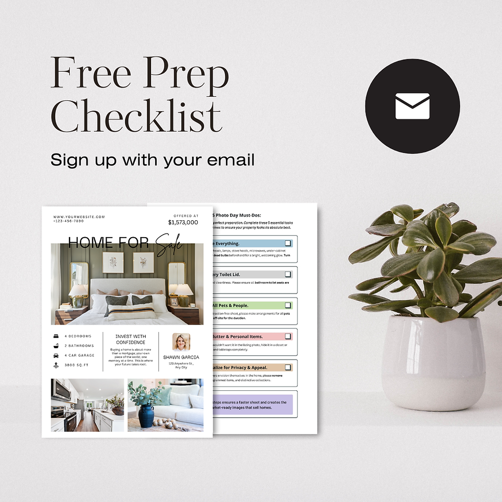 The Ultimate Prep List: Getting Your Home Ready for a Photoshoot