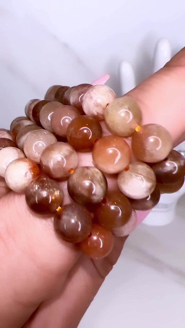 Thumbnail: 8mm Sunstone Bracelet