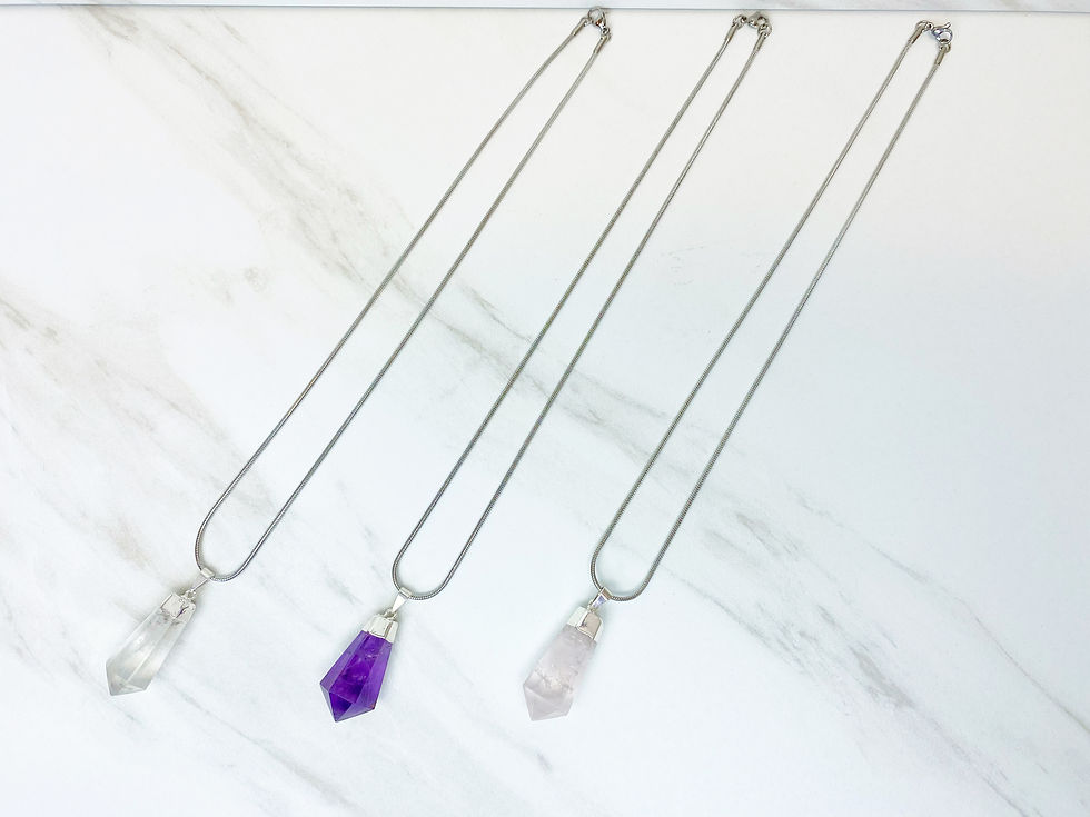 Thumbnail: Polished Point Necklaces