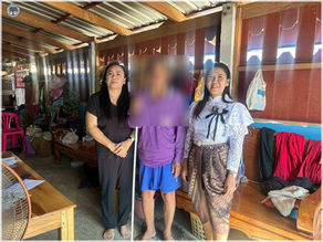 กองสวัสดิการสังคม ส่งมอบไม้เท้าขาวสำหรับคนพิการทางการเห็น